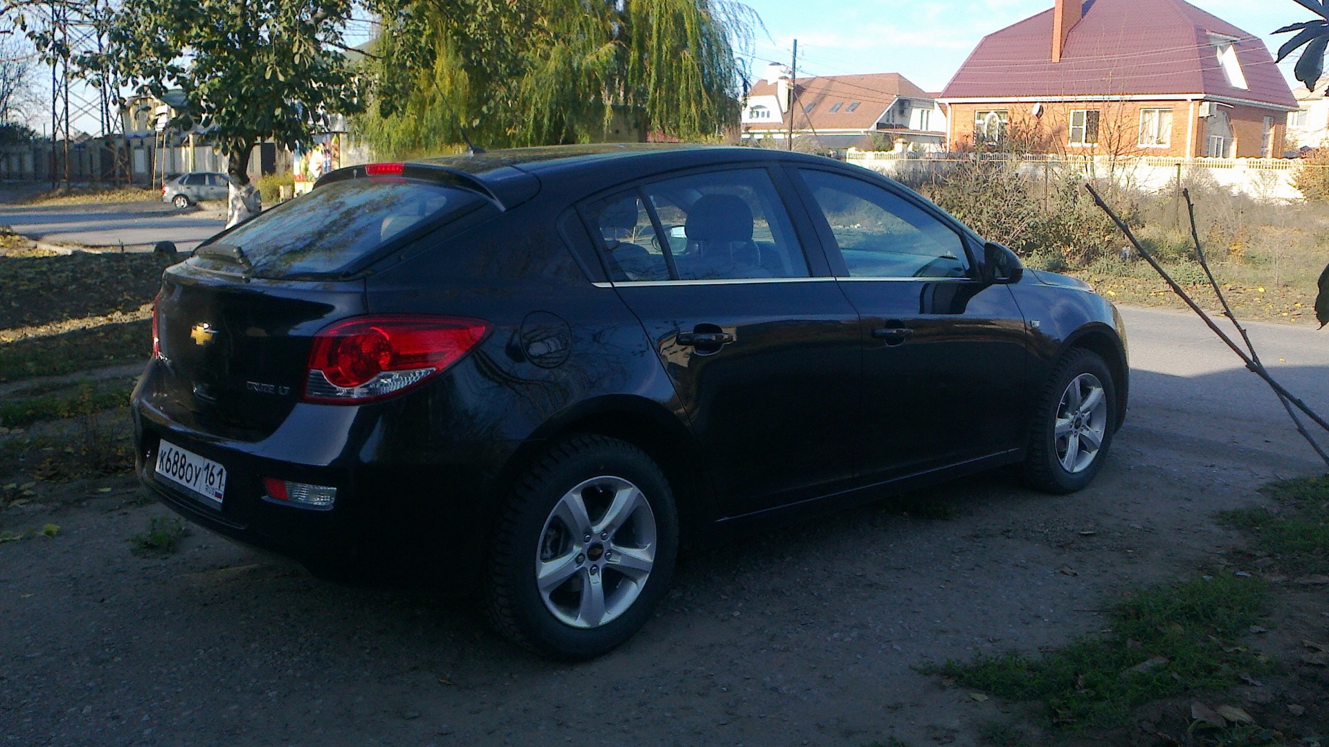 Chevrolet Cruze 2012 черный