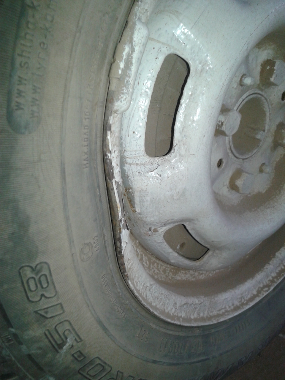 Погнулся диск — Lada 21053, 1,5 л, 1999 года | колёсные диски | DRIVE2