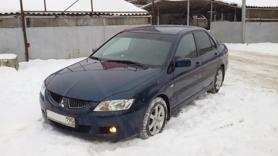 Снял мухобойку)) — Mitsubishi Lancer IX, 1,6 л, 2005 года | стайлинг ...