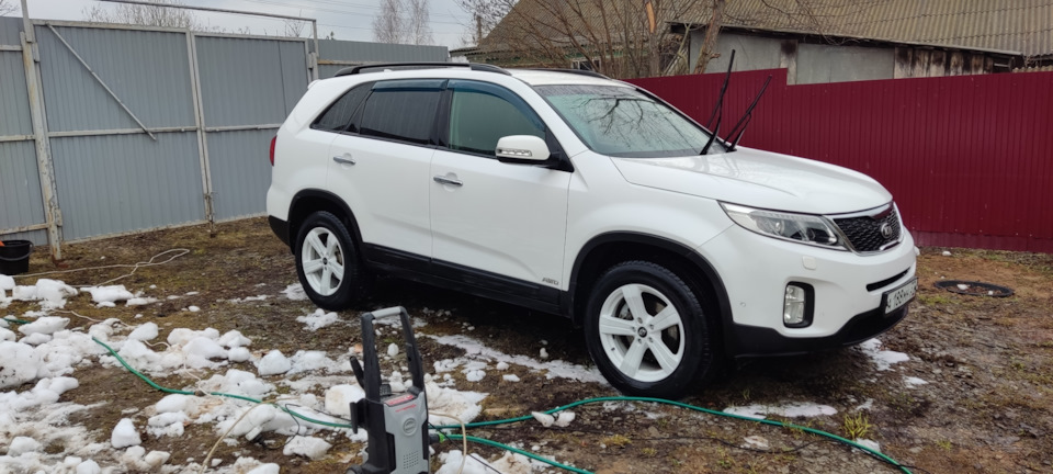 Машинка отмылась идеально — KIA Sorento (2G)