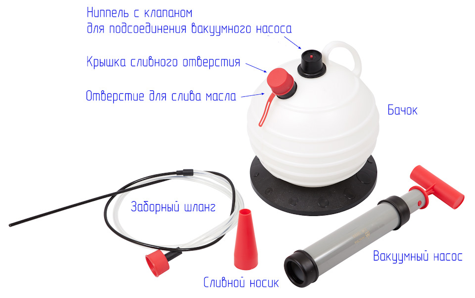 Устройство для слива масла, 6 л МАСТАК 130-10006 — Империя Авто на DRIVE2