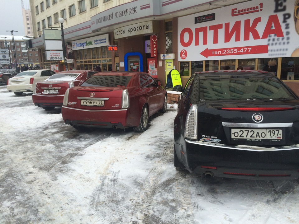 Фото в бортжурнале Cadillac CTS (2G)