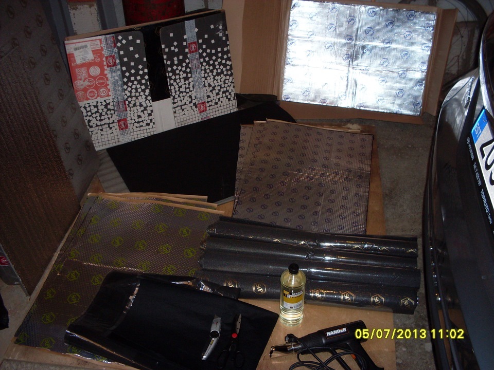 Шумо и Виброизоляция — cделай сам (Hyundai i40) — Сообщество ...