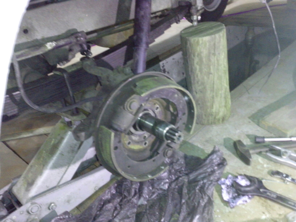 Замена шкворней — УАЗ 3909, 2,4 л, 2001 года | своими руками | DRIVE2