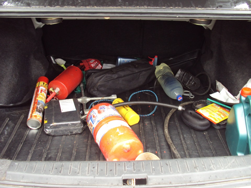 Сетка в багажник — Lifan Solano I, 1,6 л, 2011 года | аксессуары | DRIVE2