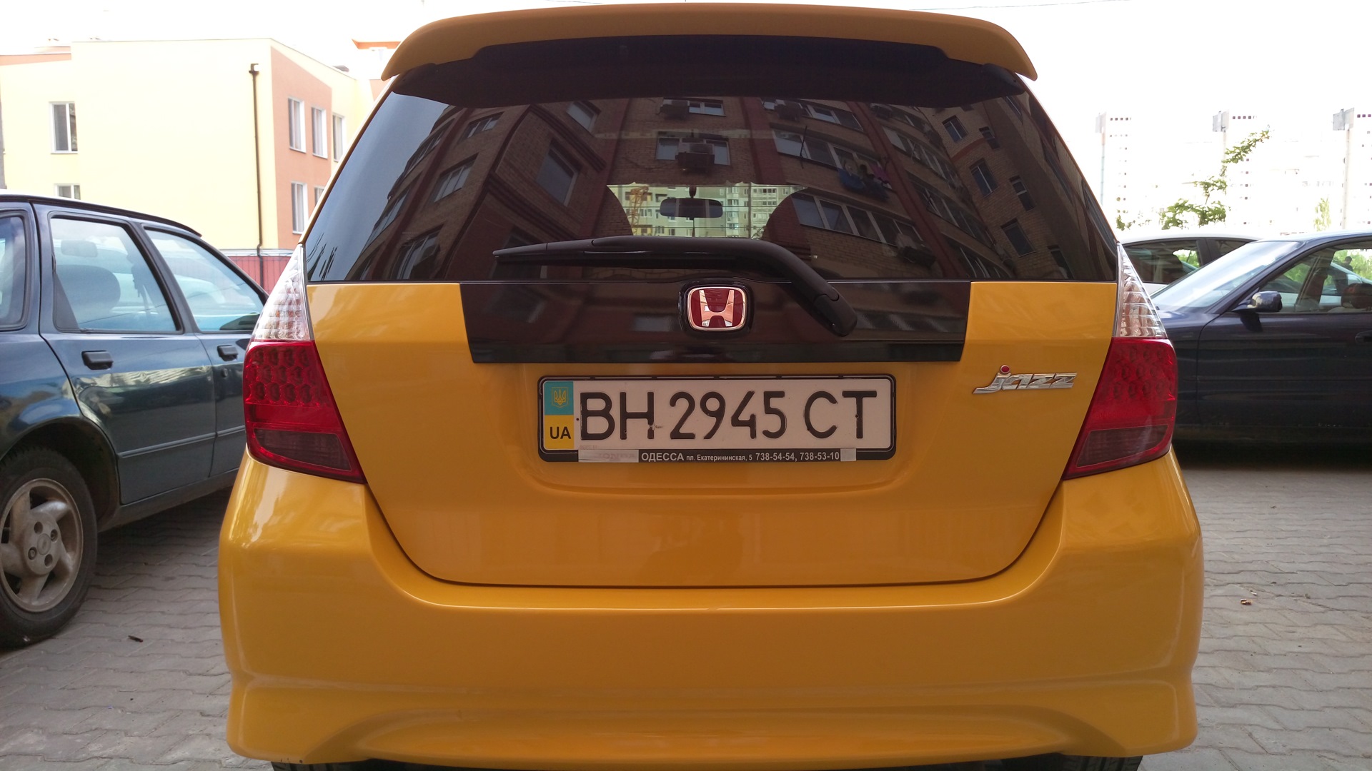 Mugenизация бортжурнал Honda Jazz желток 2008 года на Drive2