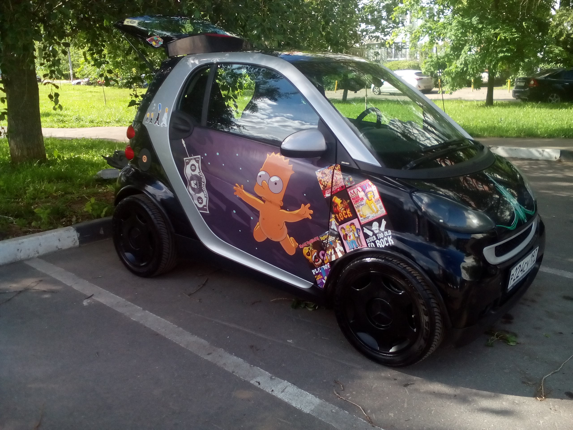 Шторка панорамы, щётки и самомойка — Smart fortwo (2G), 1 л, 2007 года |  другое | DRIVE2