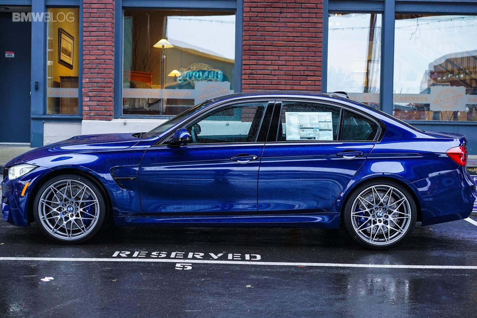 BMW m3 Tanzanite Blue