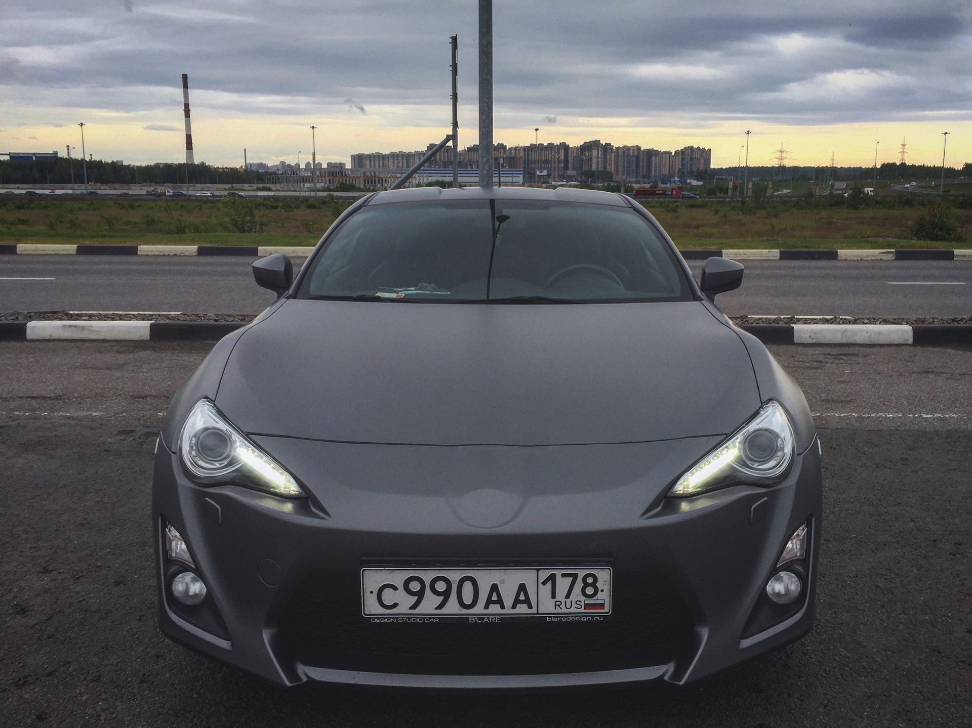 Тойота gt 86 черная