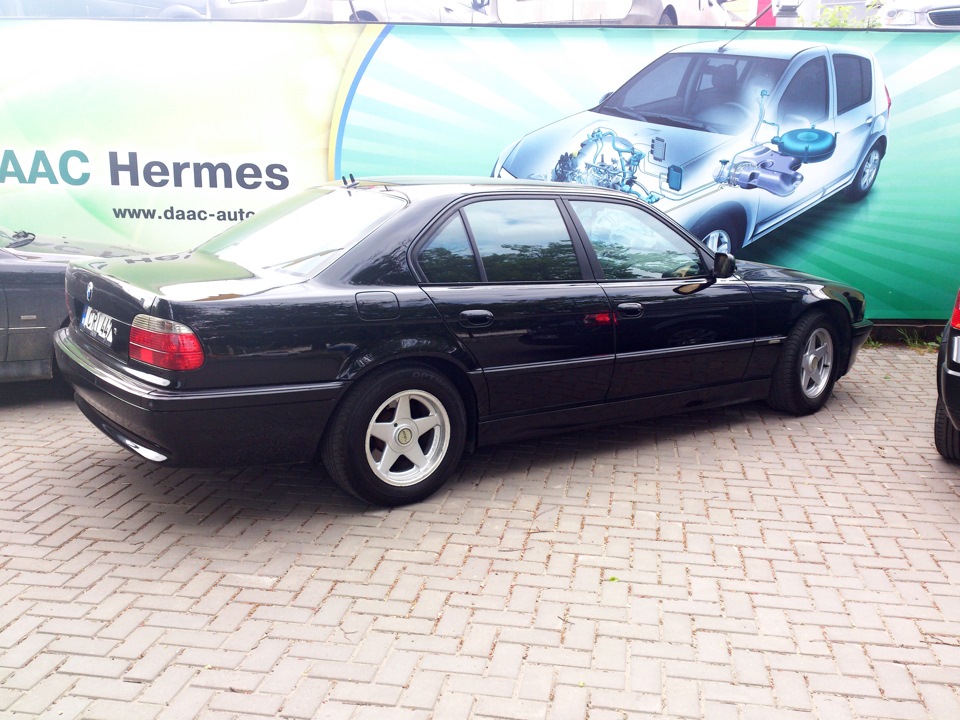 Разноширы R16 Azev — BMW 7 series (E38), 2,8 л, 1999 года | колёсные ...