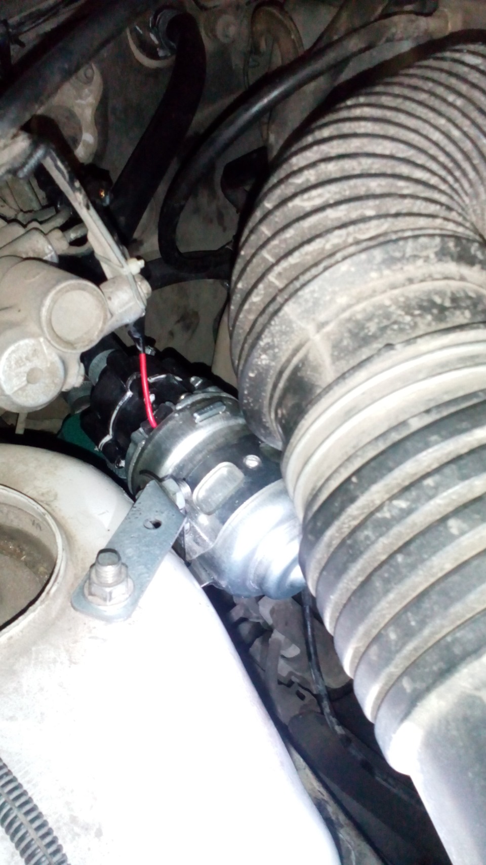 Установка эл. подогревателя ДВС 1JZ и доп. насоса на печку. Промывка ...