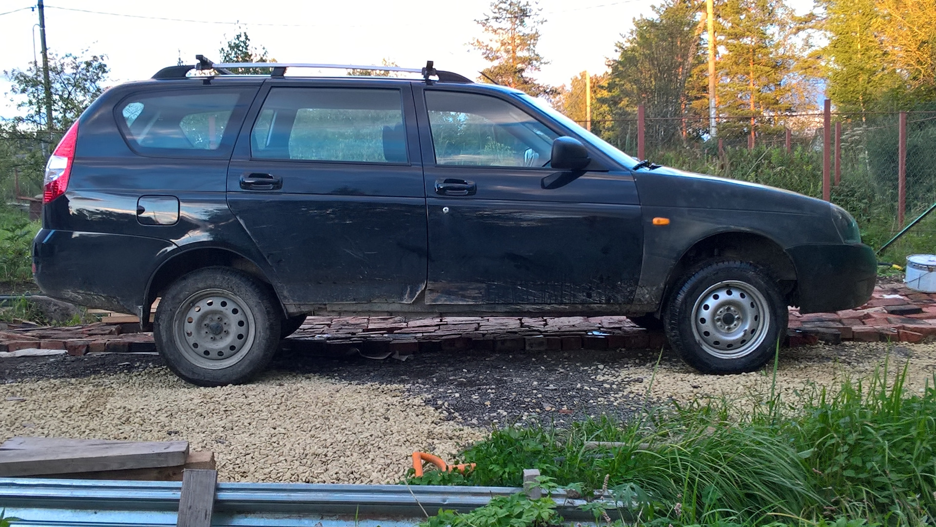 Полная замена подвески и её завышение — Lada Приора универсал, 1,6 л, 2014  года | своими руками | DRIVE2