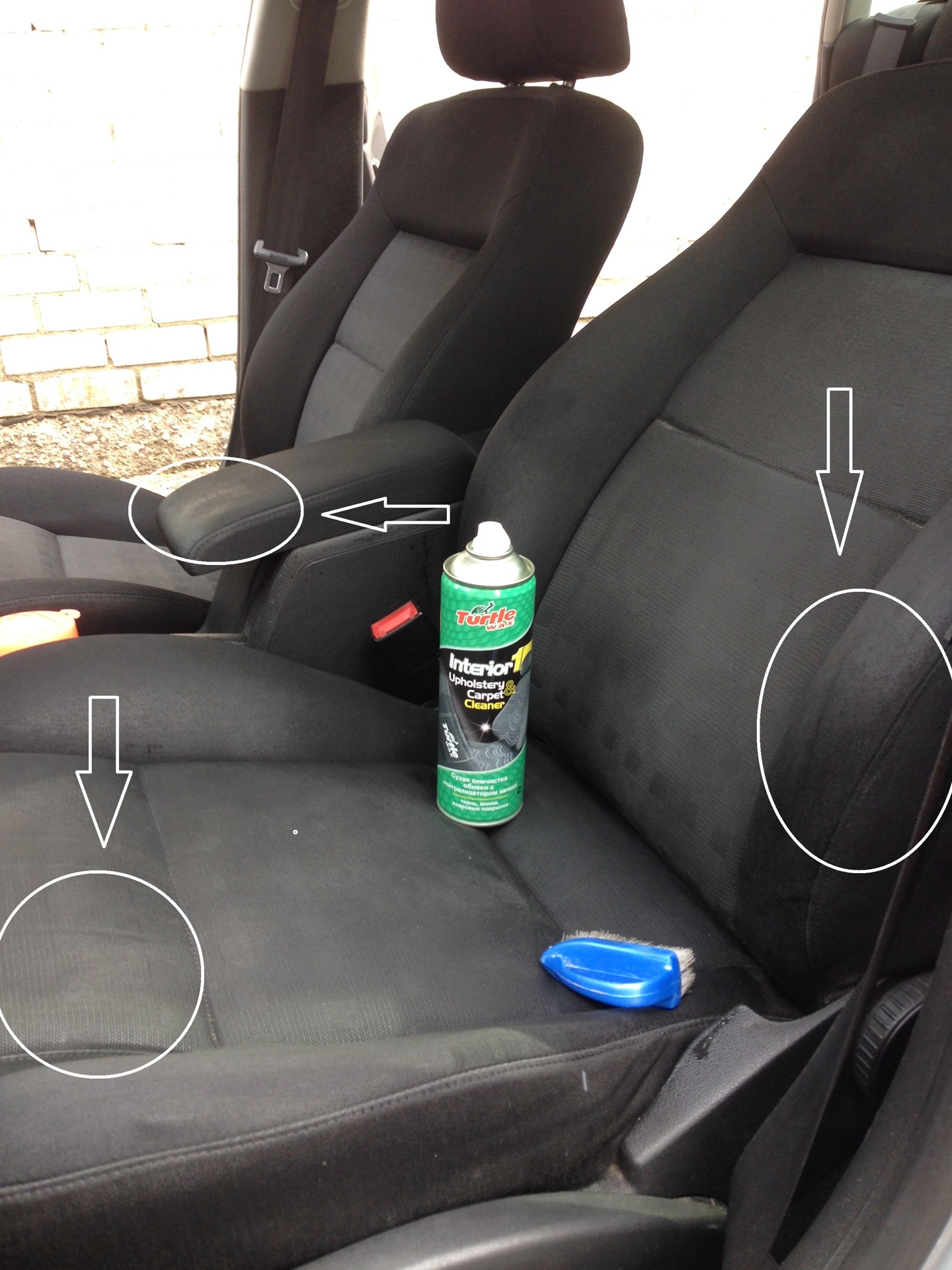 Xим чистка с Тurtle wax — Volkswagen Passat B5, 1,9 л, 2003 года ...