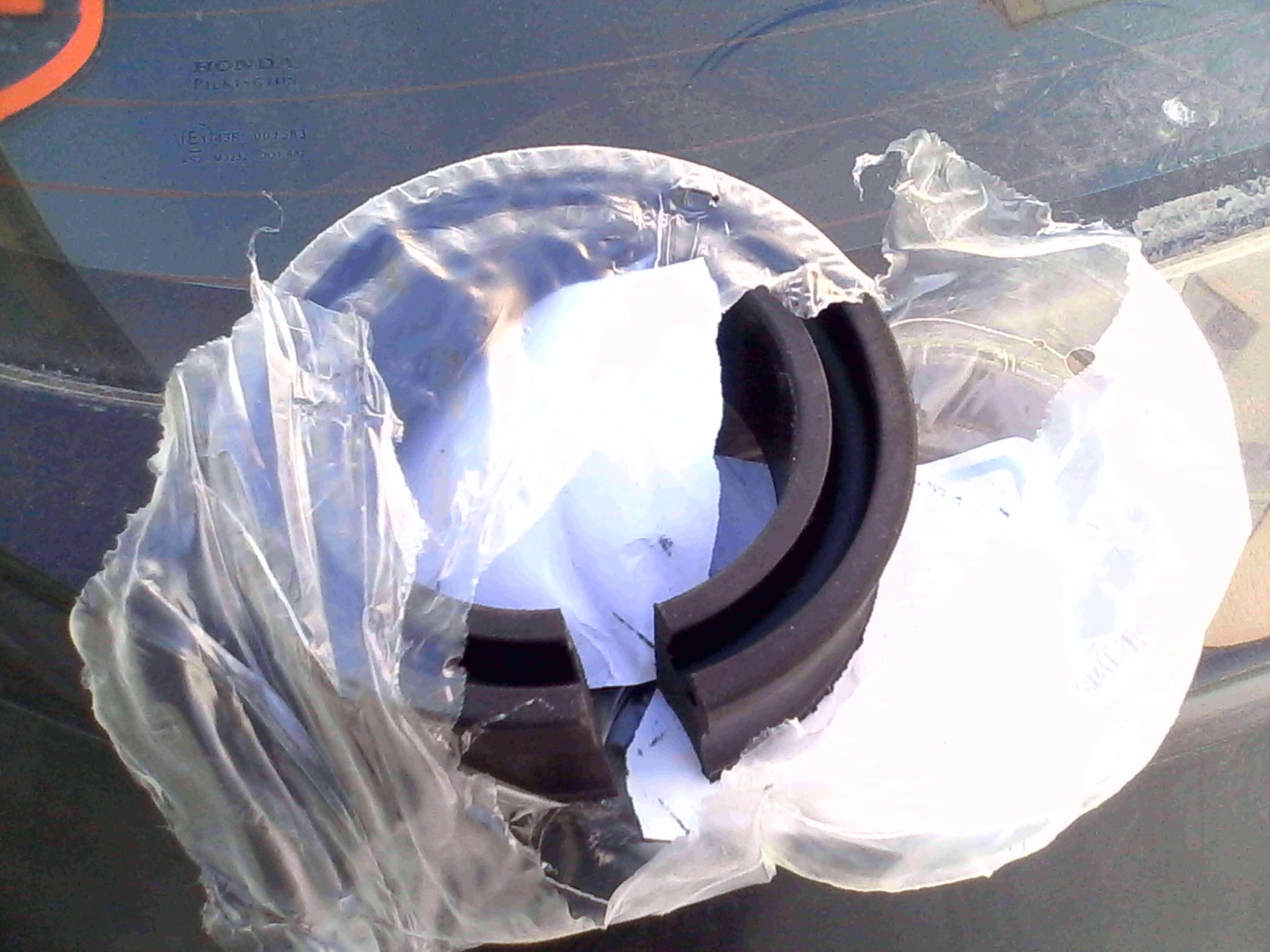 Установка межвитковых проставок на заднюю ось — Honda Civic 5D (8G), 1 ...