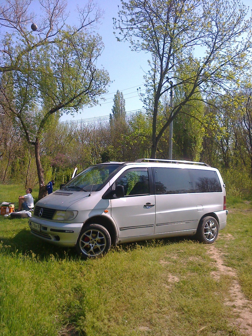 Помогите распознать краску светло-серый металлик. — Mercedes-Benz Vito  (1G), 2,2 л, 1999 года | кузовной ремонт | DRIVE2