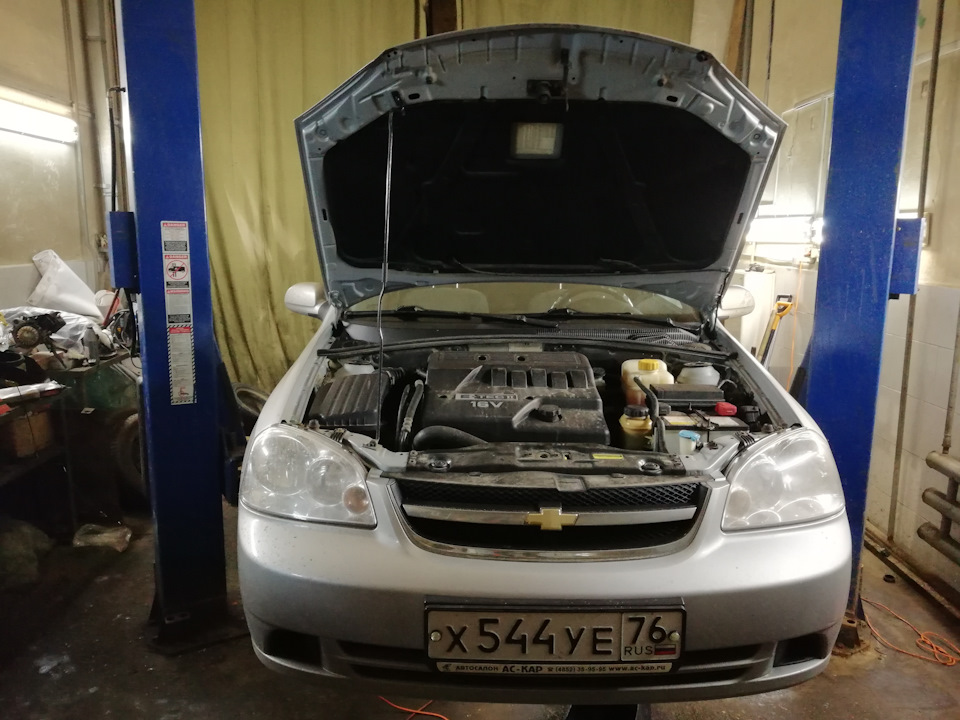 Тормоза. Передние пружины. — Chevrolet Lacetti SW, 1,6 л, 2007 года ...