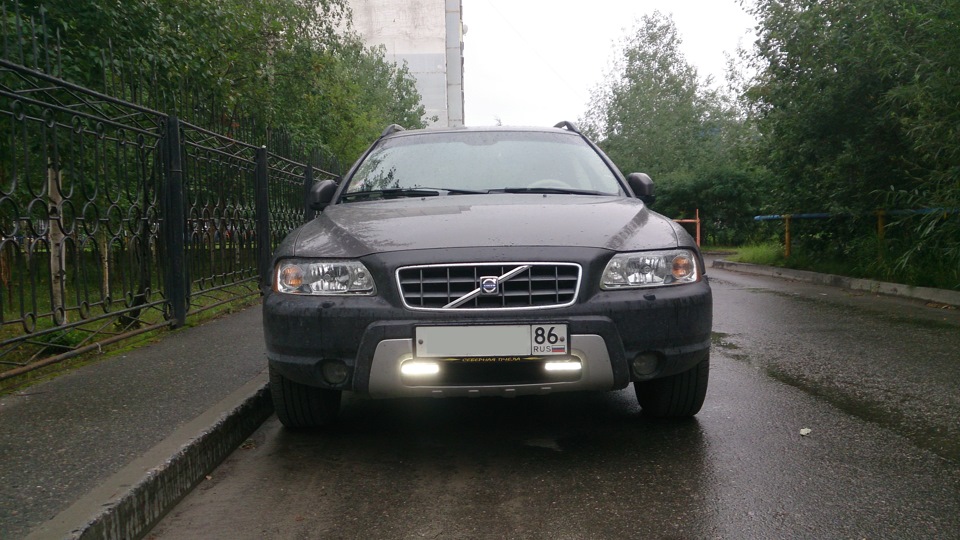 штатные ходовые огни volvo xc70 штатные ходовые огни volvo xc70