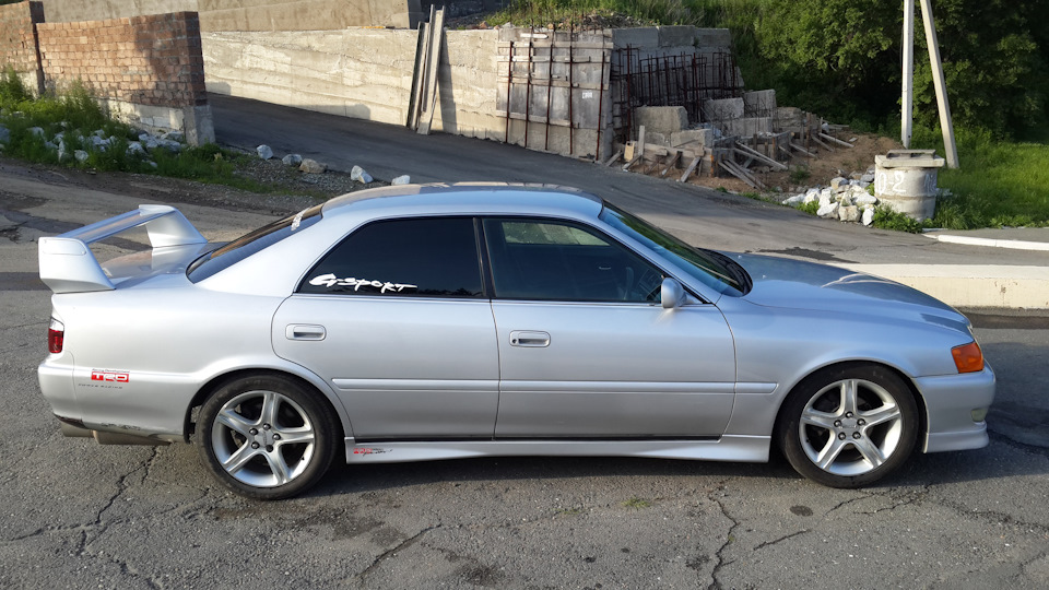 30. Спойлер TRD (version 1) и литье Altezza. — Toyota Chaser (100), 2,5 ...