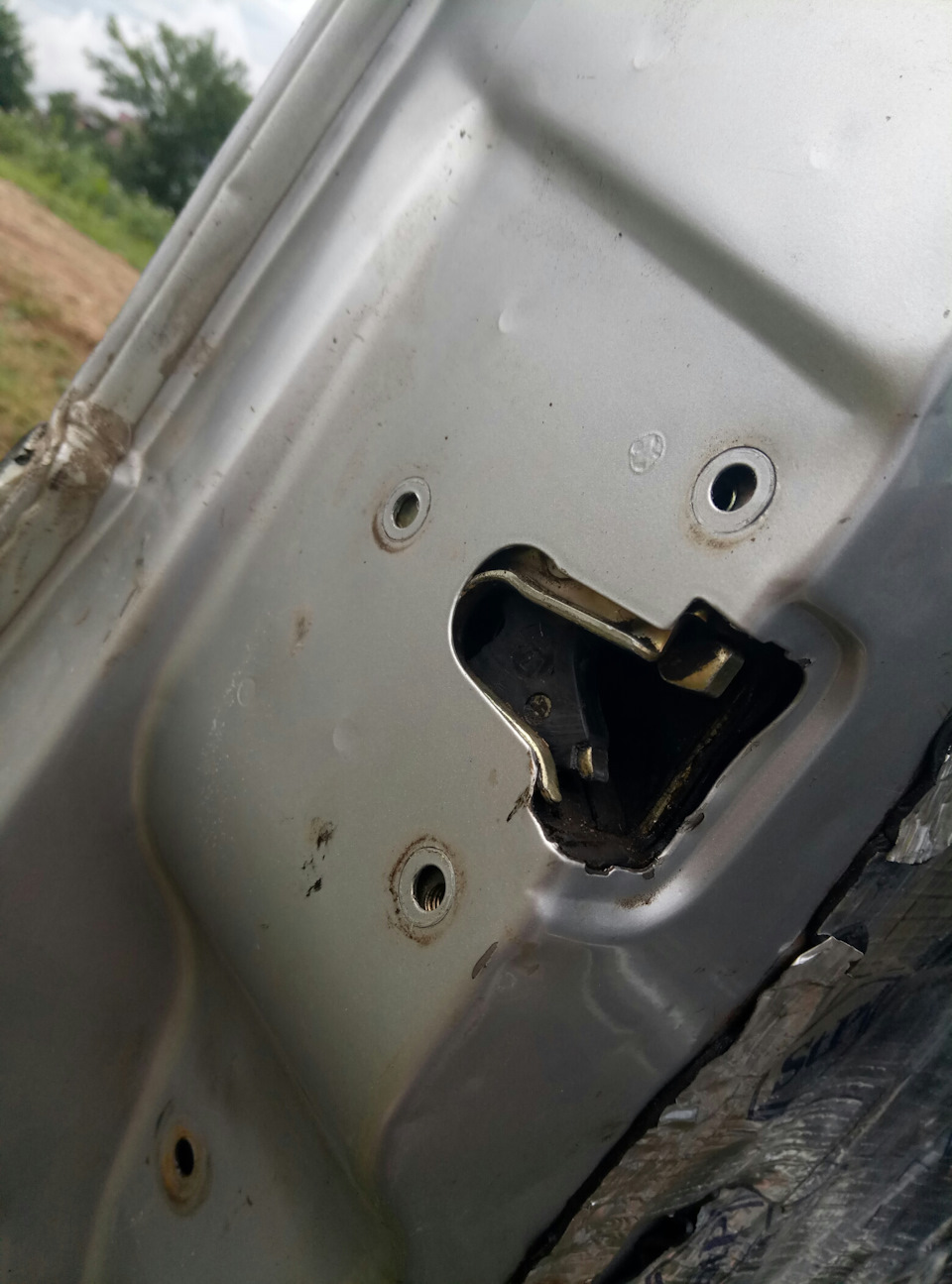 Замена личинки замка двери вектра б - 85 фото