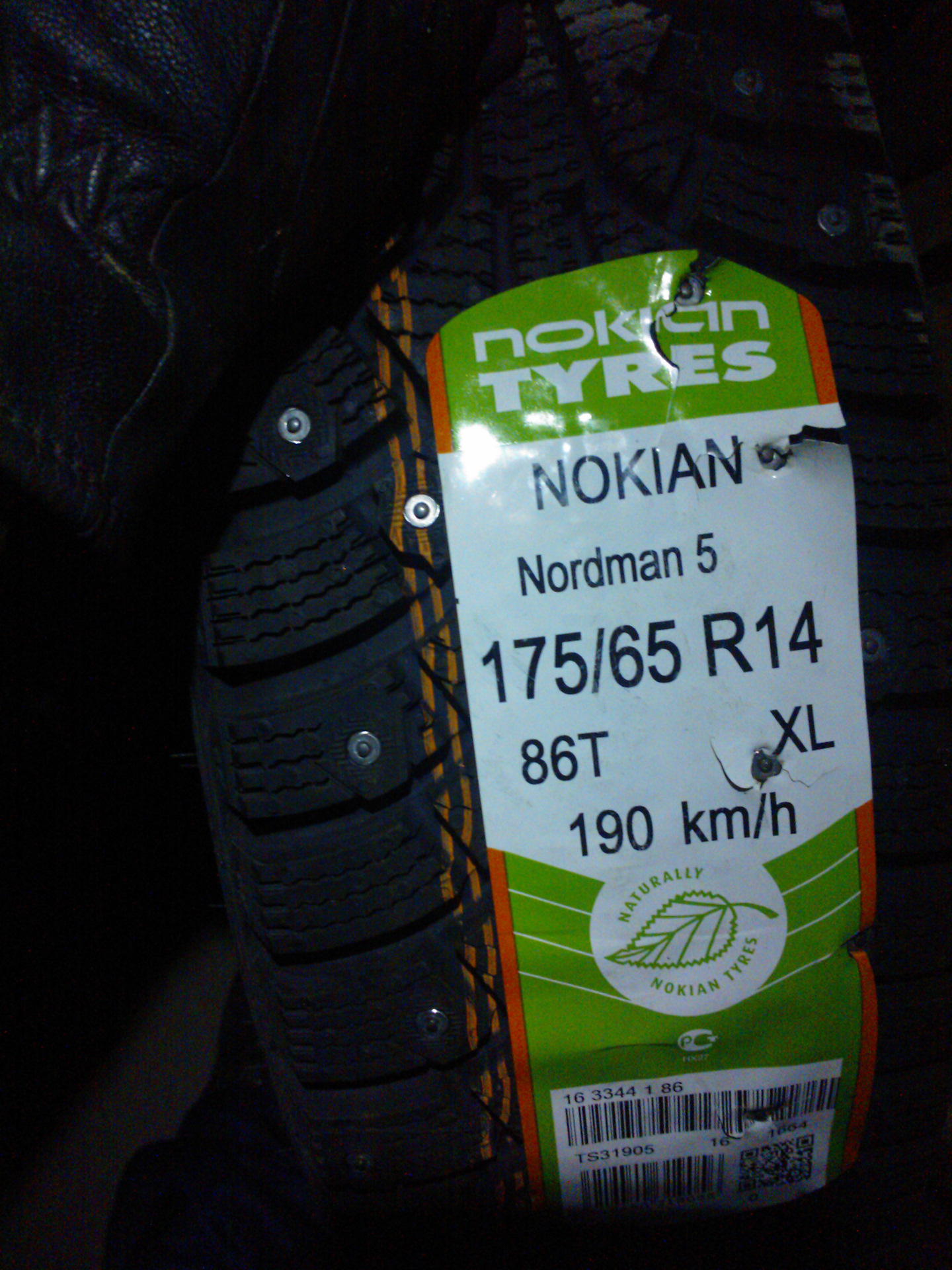 Nokian green 175 70