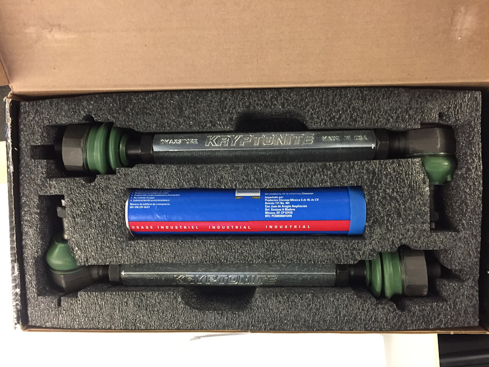 Dmax Kryptonite HD tie rods — Hummer H2, 6,2 л, 2009 года плановое ТО