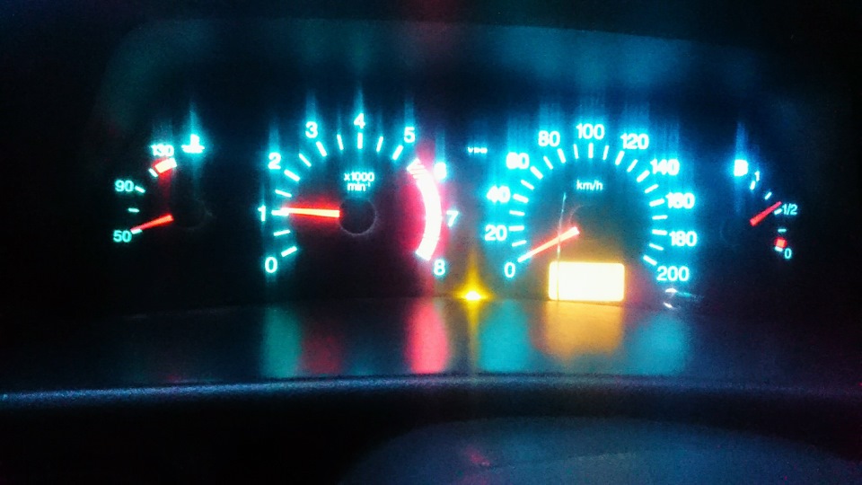 Добился того чего хотел)))подсведка приборов и спидометра! — Lada 2114 ...