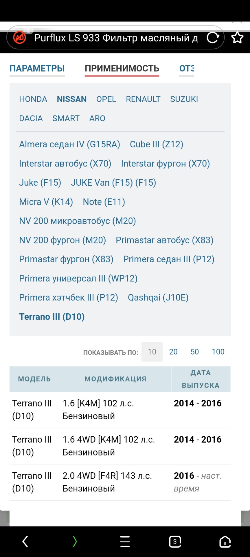Фото в бортжурнале Renault Duster (1G). Запчасти на фото: LS933