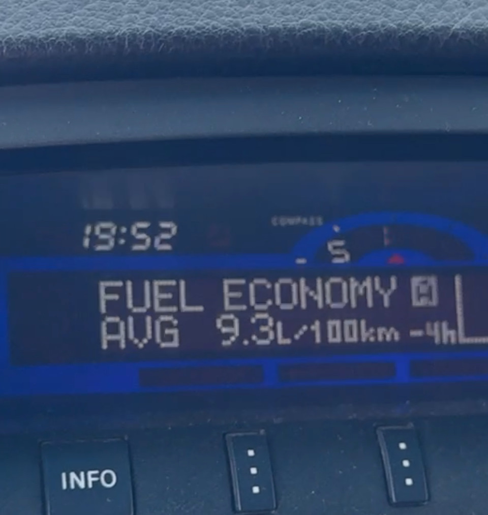 Расход топлива. — Mitsubishi Pajero (4G), 3,2 л, 2008 года | другое ...