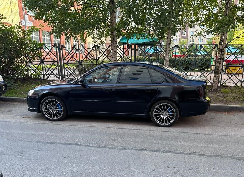 Машина выровнялась, зад был просевший — Subaru Legacy (BL/BP)
