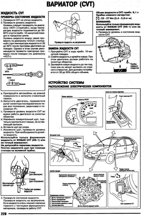 Как снять акпп ниссан примера