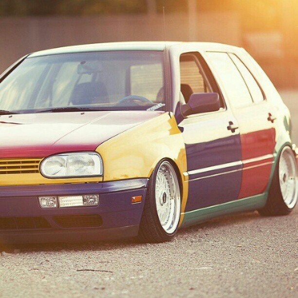 VW Golf 3 Harlequin