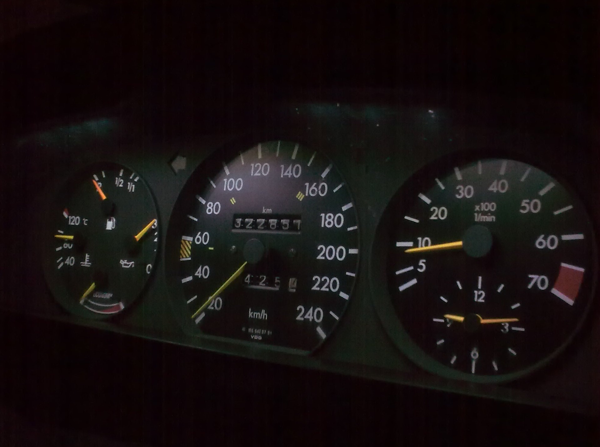 Приборная панель… — Mercedes-Benz S-Class (W126), 2,8 л, 1982 года ...
