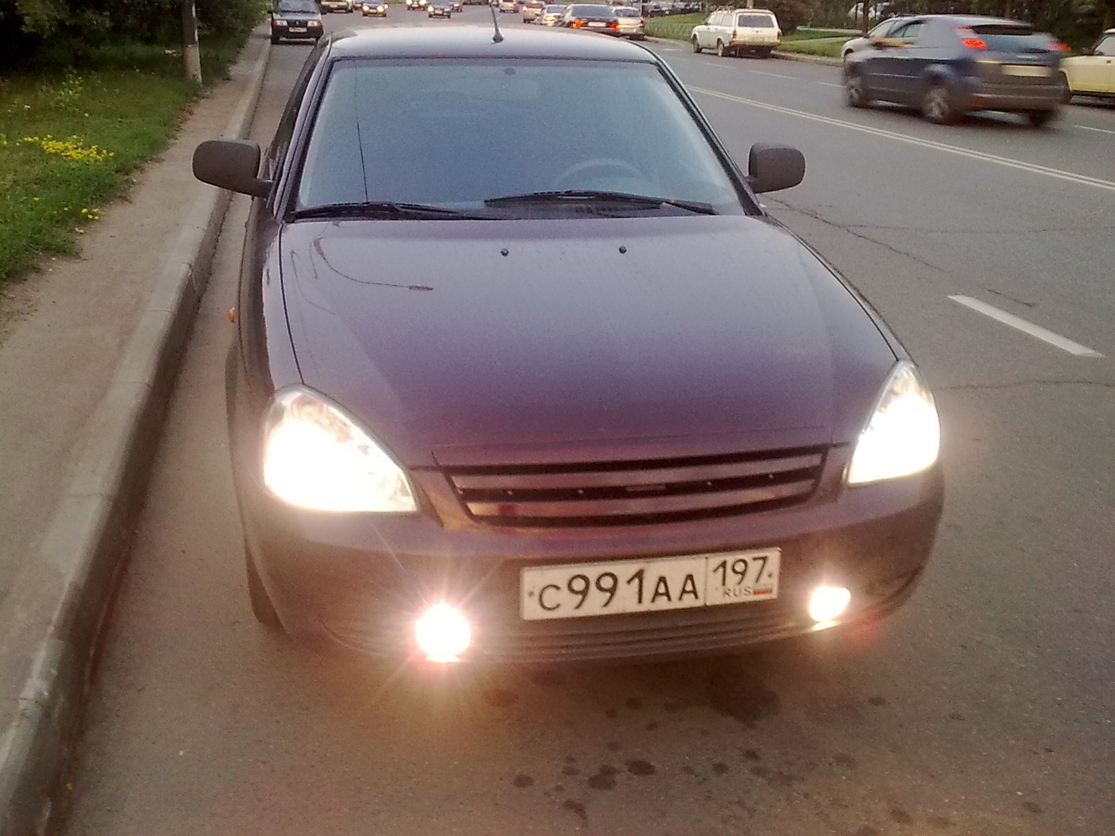 фотки с лета) — Lada Приора седан, 1,6 л, 2010 года | другое | DRIVE2