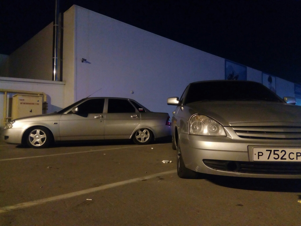 Установка передних подкрылок — Lada Приора седан, 1,6 л, 2007 года ...