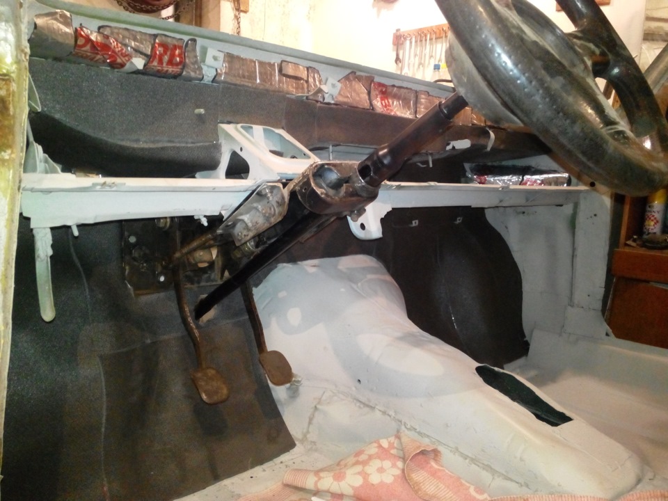 Шумка моторного отсека (Финал) — Lada 2101, 1,7 л, 1977 года | своими ...