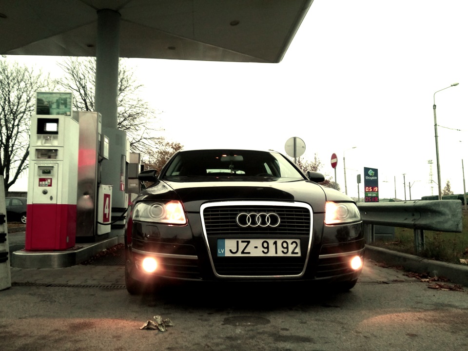 11. Переобулся на зиму + глюк датчика топлива — Audi A6 Avant (C6), 2,7 ...