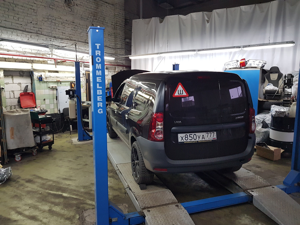 ТО 10000, регулировка клапанов — Lada Largus Фургон, 1,6 л, 2017 года ...