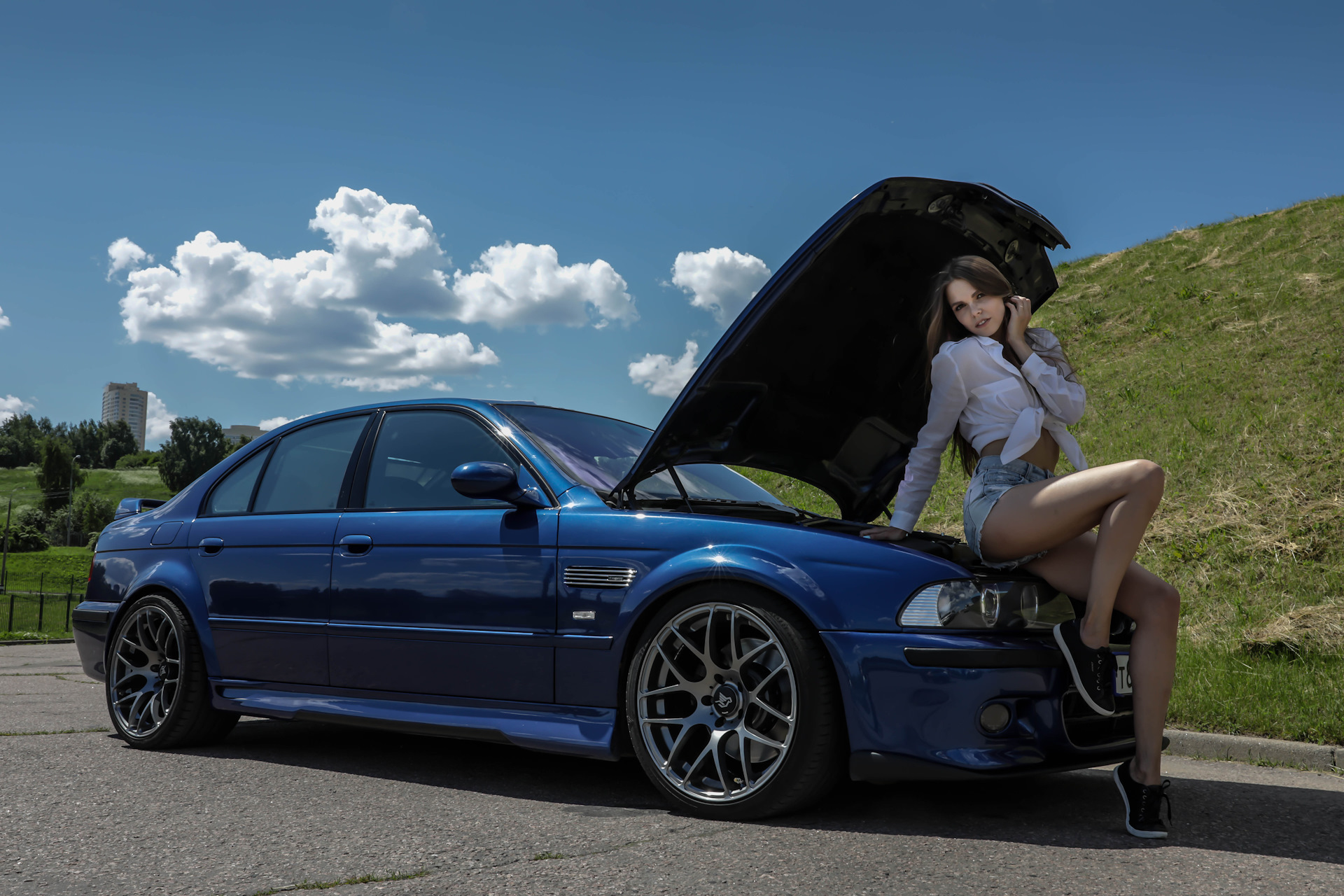 BMW e39 с девочками