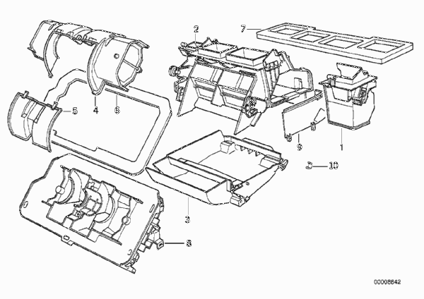 Печка Behr.И вопросы - BMW 5 series (E34), 2,5 л, 1991 года своими руками DRIVE2