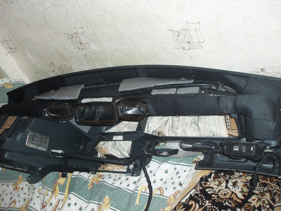 Замена радиатора печки и проклейка панели — Lada 2114, 1,5 л, 2005 года ...