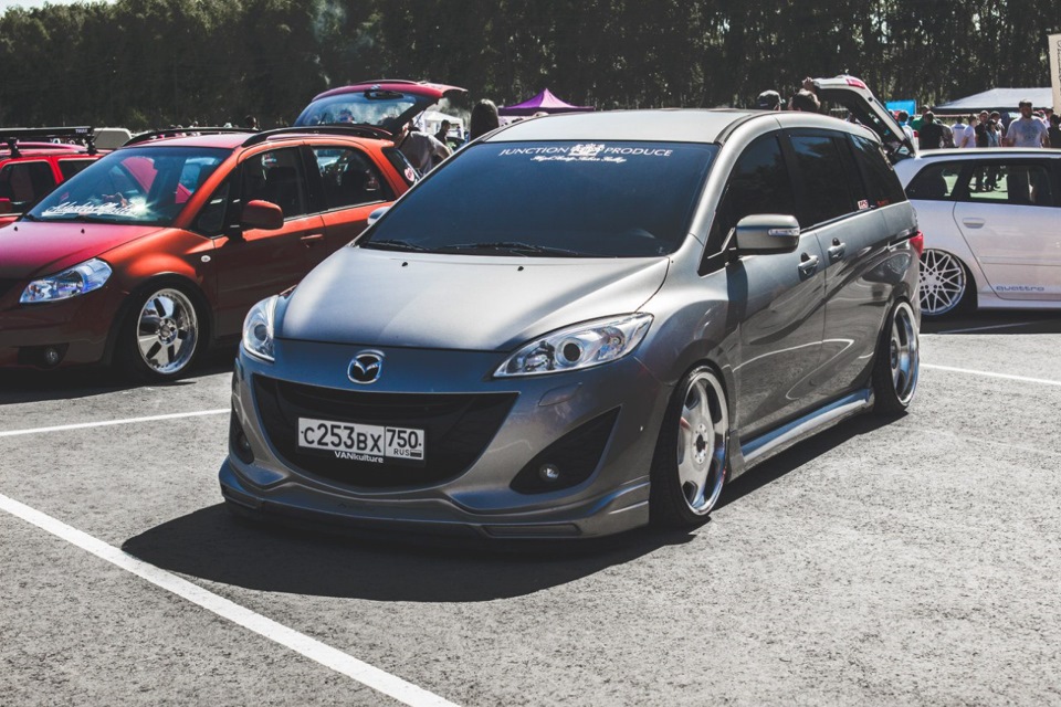 #Эстетика 2 Воронеж 05.09.2015 — Mazda Mazda 5 (3G), 2 л, 2013 года ...