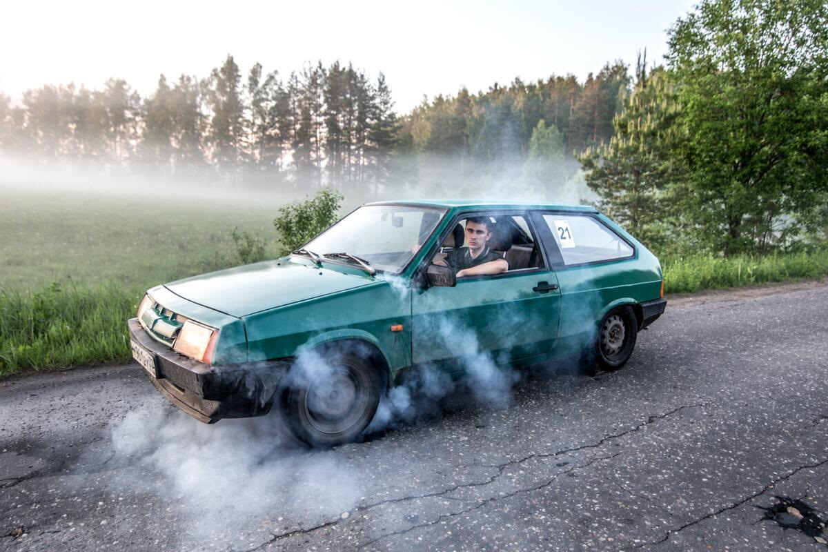 Слесаратти жжет резину — Lada 2108, 1,5 л, 1986 года | фотография | DRIVE2