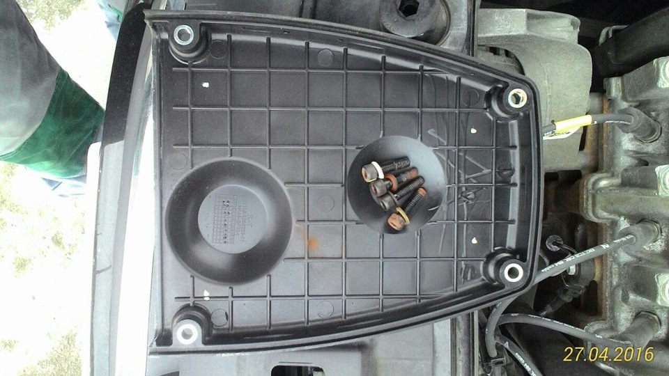 Ремень ГРМ, ручник, бачок — Lada Гранта лифтбек, 1,6 л, 2015 года ...