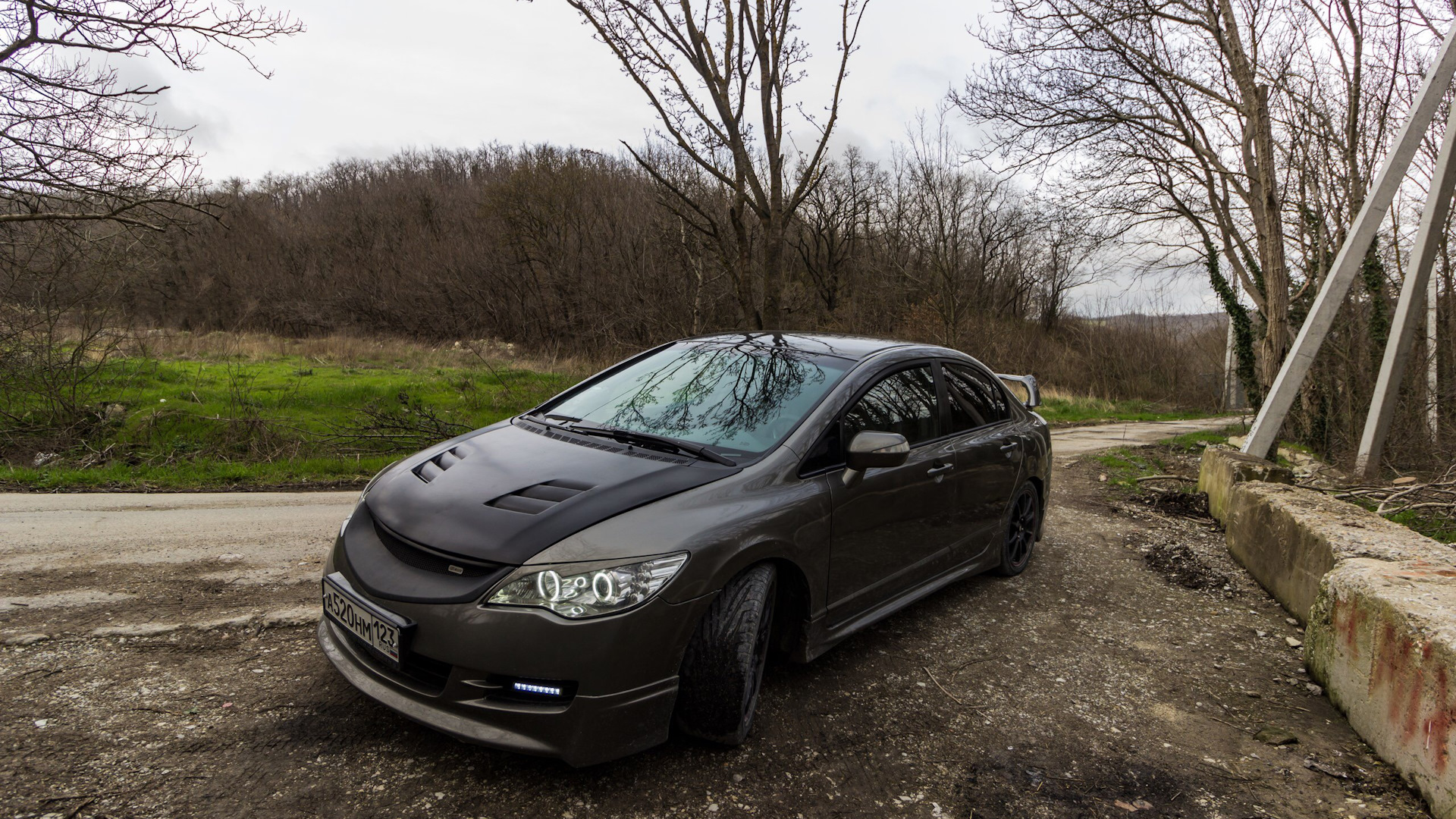 Полировка honda civic 4d