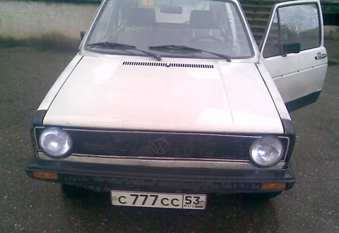 Фото в бортжурнале Volkswagen Golf Mk1