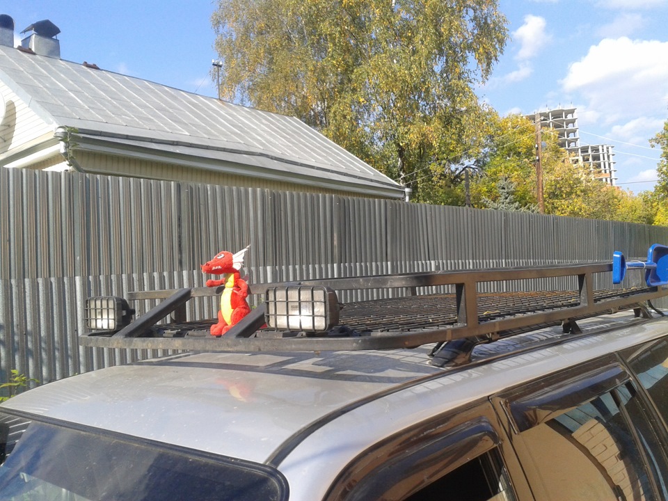 Чертеж экспедиционного багажника. — Mitsubishi Pajero Sport (1G), 3 л ...