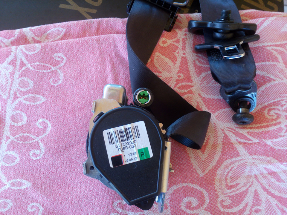 Решение проблемы ремня безопасности. — DRIVE2