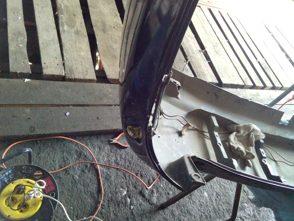 Помогите с ремонтом крепления заднего бампера! — Сообщество «Пайка и ...