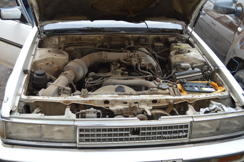 ЛОПНУЛ РАДИАТОР — Toyota Cresta (70), 2 л, 1988 года | поломка | DRIVE2