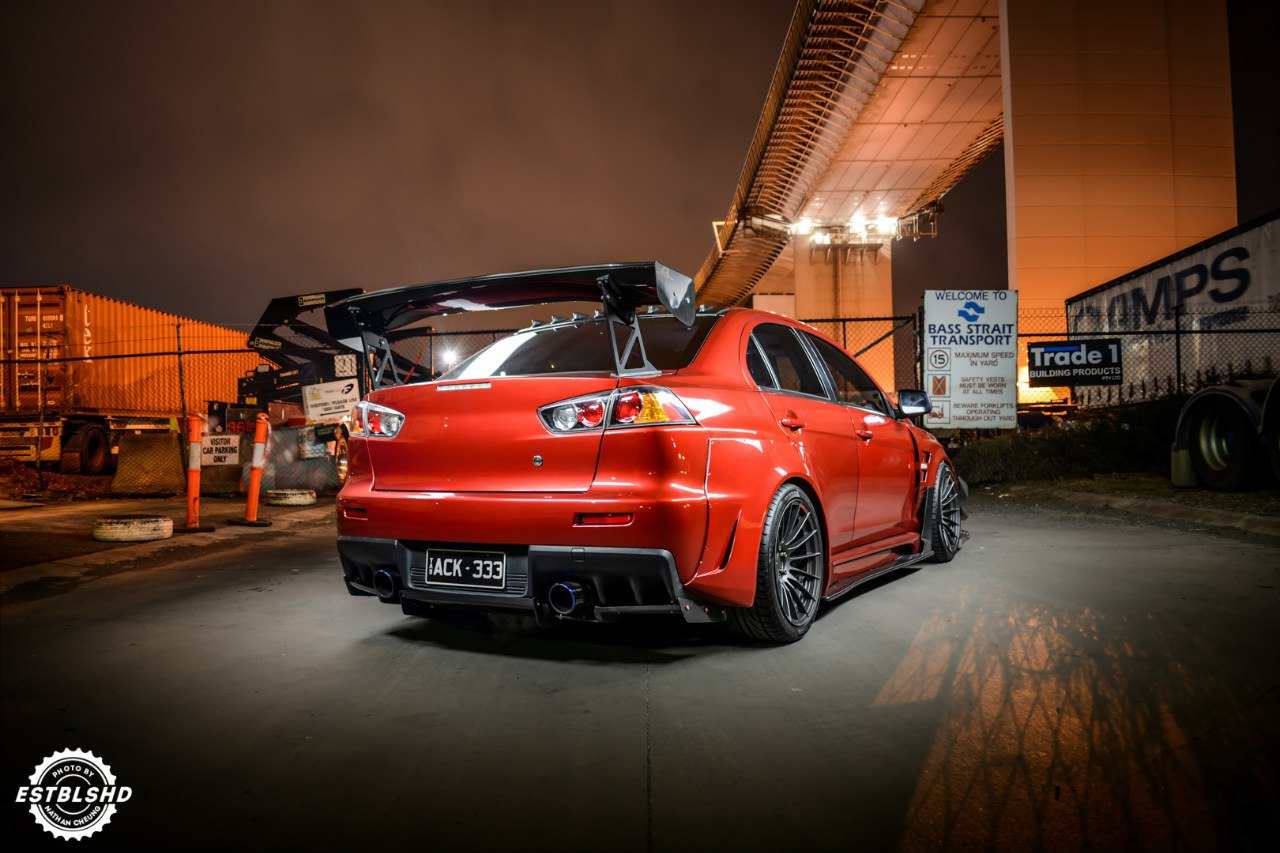 Mitsubishi Lancer Evolution 10 Liberty walk